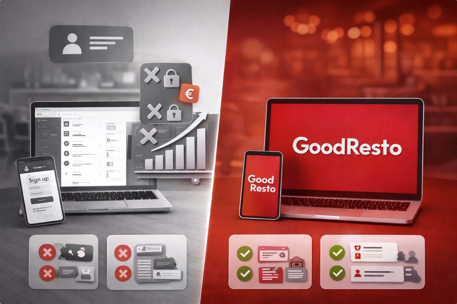 Porównanie z platformą